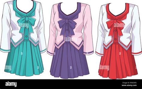 Anime Academy Uniforms