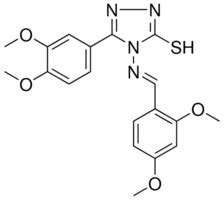 5 3 4 DIMETHOXYPHENYL 4 E 2 4 DIMETHOXYPHENYL METHYLIDENE AMINO