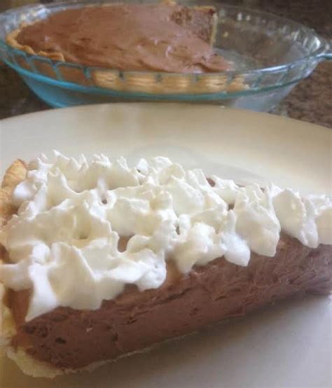 Dream Chocolate Pie | Just A Pinch Recipes