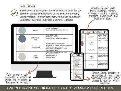 Behr DOVE Color Palettes, Greige Paint Colors, Coordinating Paint for