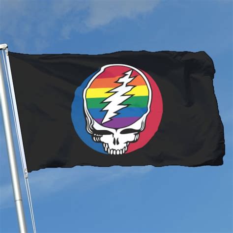 Grateful Dead Grateful Pride Flag Vendors By Scarletbgonias