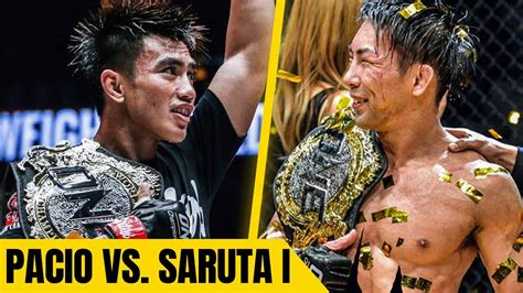 Yosuke Saruta Vs Joshua Pacio Full Replay One Championship The