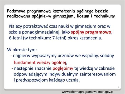 PPT Zapoznanie z kierunkiem zmian w kształceniu zawodowym PowerPoint