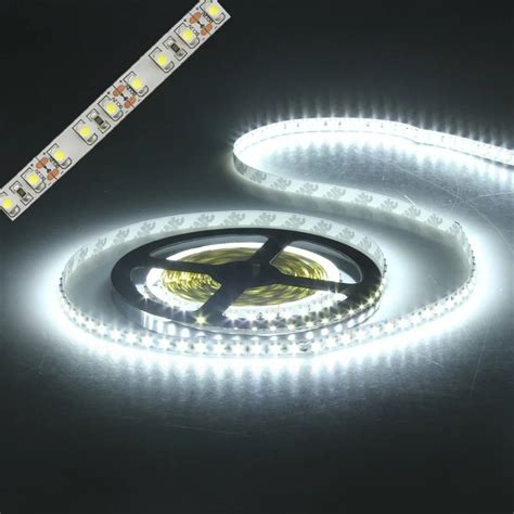 Bande Lumineuse Led Flexible 2835 SMD 12V Tanche IP65 5M 600led Blanc