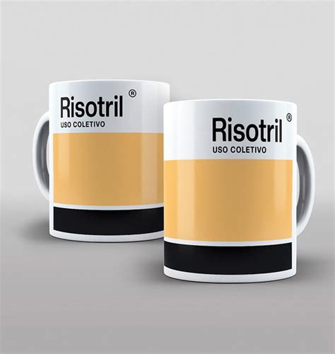 Caneca Criativa Risotril Uso Coletivo Elo7