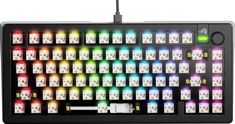 Glorious GMMK 3 PRO 75 Barebones Wired Mechanical Linear Switch Gaming Keyboard With Hot