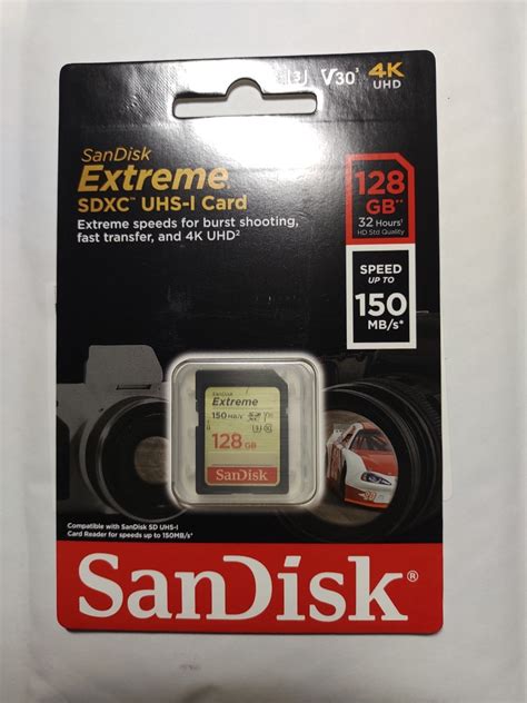 Sandisk Extreme Sdxc 128gb サンディスク エクストリーム Sdxcカード｜paypayフリマ