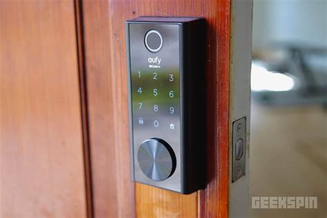 Eufy Smart Lock Touch Wi Fi Review Geekspin