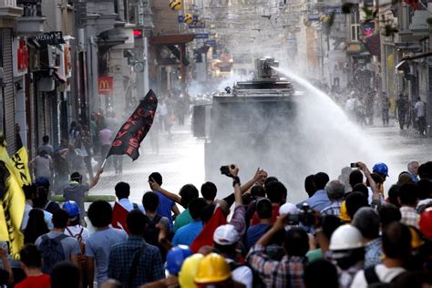 Turkish Police Fire Tear Gas To Disperse Istanbul Protests Nbc News