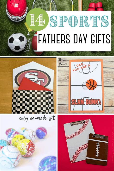 14 Fun Homemade Fathers Day Gifts for Sports Fans