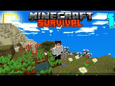 Minecraf Survival Construindo A Minha Casa Youtube