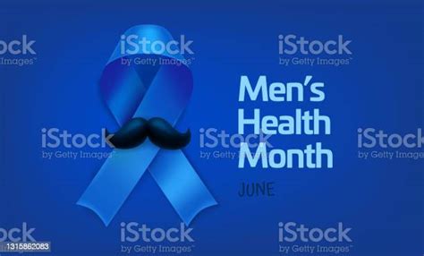 International Mens Health Month Celebrated Every June Stock