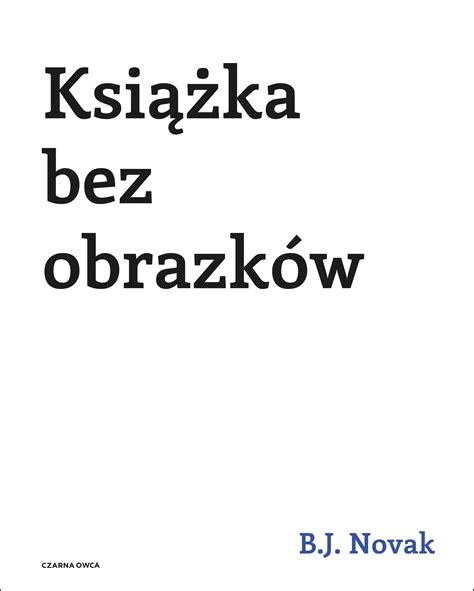 Ksi Ka Bez Obrazk W Benjamin Joseph Novak