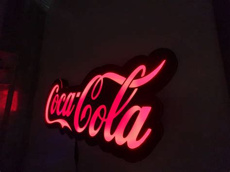 Luminoso Led Coca Cola Elo Produtos Especiais