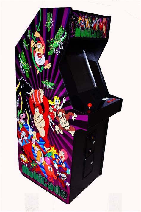 Brand New Commercial Purple Upright Arcade Licensed Multigame 60 Games