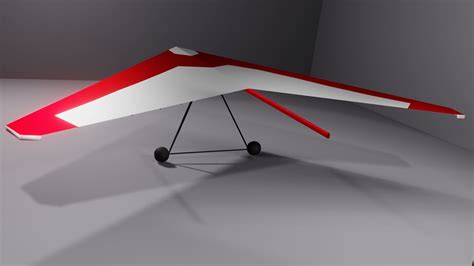 3D asset Free Hand Glider | CGTrader