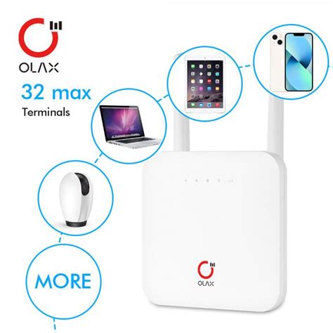 4g Lte Cpe Cat4 Outdoor Modem Router Olax AX6 Pro ROHS CE