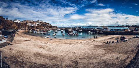 Newquay Cornwall england uk view Stock Photo | Adobe Stock