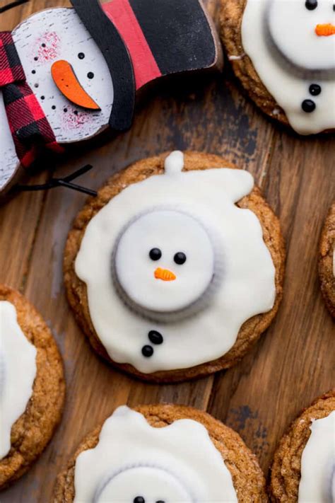 Snowman Cookies - Stephanie's Sweet Treats