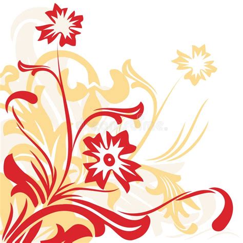 Floral Background - Vector Picture. Image: 1935668