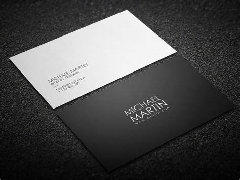 Minimalist Business Card Template