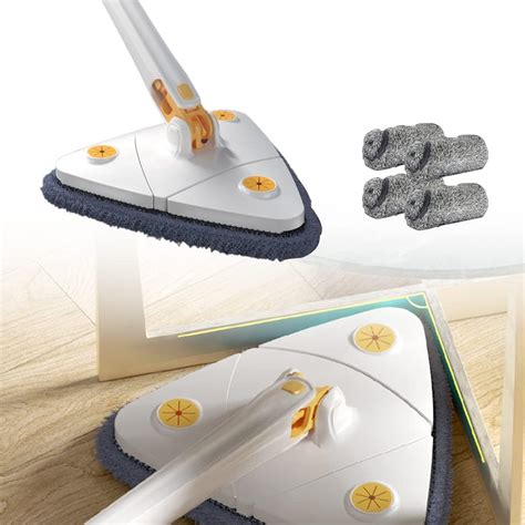 Amazon 360 Rotatable Adjustable Cleaning Mop Extendable Triangle