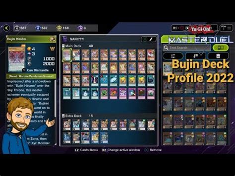 Yu Gi Oh Master Duel Bujin Deck Profile 2022 YouTube