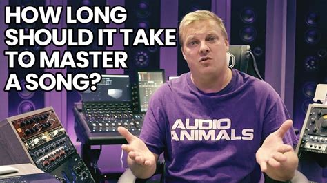 How Long Should It Take To Mix And Master A Song Solar Heavy Studios