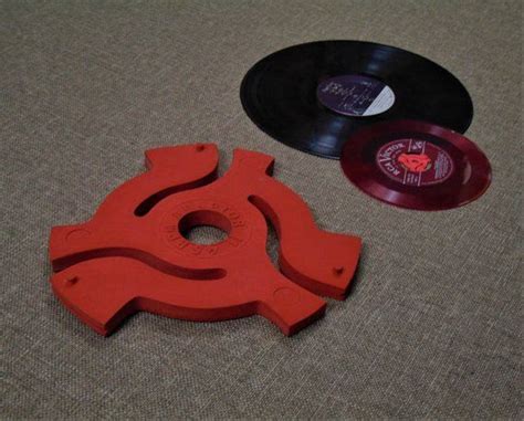 45 Record Adapter Sculpture Pop Art Music Wall Art Music Room Etsy