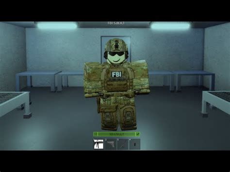 Roblox Us Fbi S W A T Operator Avatar Build Youtube