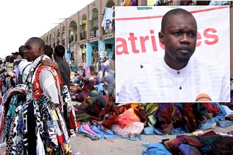 Visite Colobane Les Marchands Ambulants R Pondent Ousmane Sonko