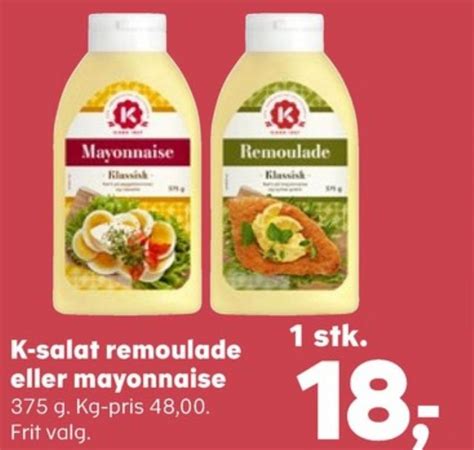 K Salat Remoulade Kvickly Juni Alle Tilbudsavis