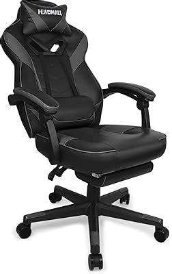 Amazon Lemberi Gaming Chairs With Footrest Ergonomic Video Game