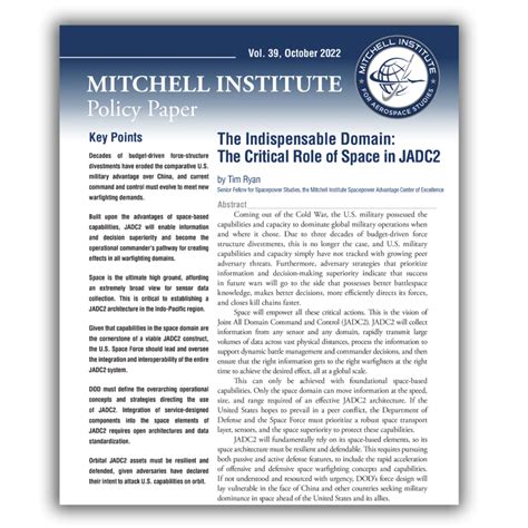 Space Is Indispensable For Jadc Air Space Forces Magazine