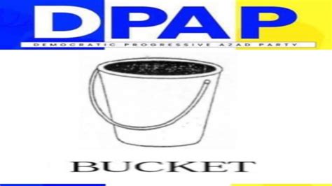 ECI Allots Bucket Symbol To DPAP For Lok Sabha Polls