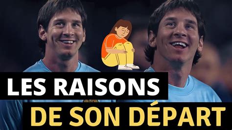 Messi Quitte Le Fc Barcelone Youtube