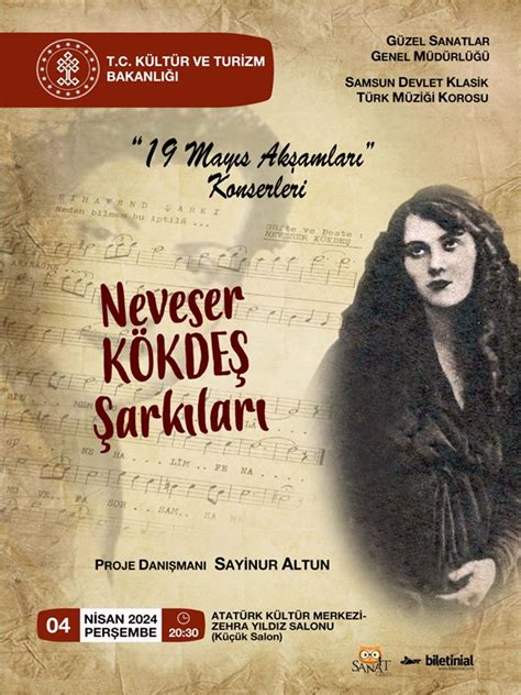 May S Ak Amlar Konserleri Neveser K Kde Ark Lar Biletinial