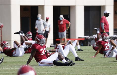 Alabama Football Fall Camp Day 6 Photo Gallery
