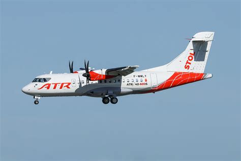 Atr 42 600s Stol Atr F Wwly Sn 811 French Frogs Pix Flickr