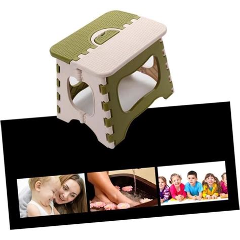 Escabeau Pliant Tabouret Pliable Escabeau Pour Enfants Tabouret Pliant