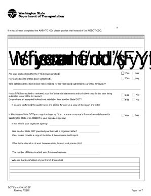 Washington Disclosure Questionnaire Fill Online Printable Fillable