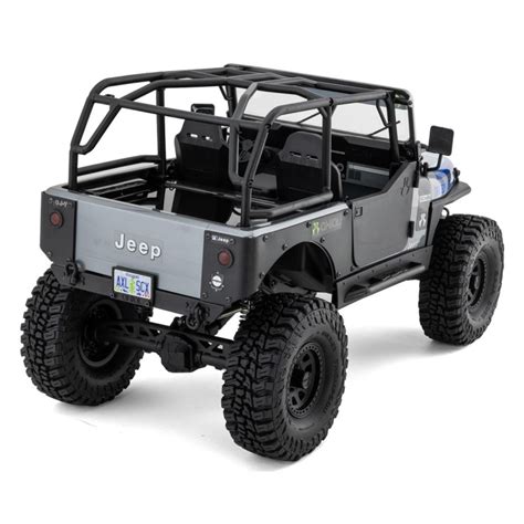 Axial Scx Iii Jeep Cj Rtr Wd Rock Crawler Grey W Dx Ghz Radio