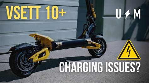 Vsett Electric Scooter Troubleshooting Charging Issues Youtube