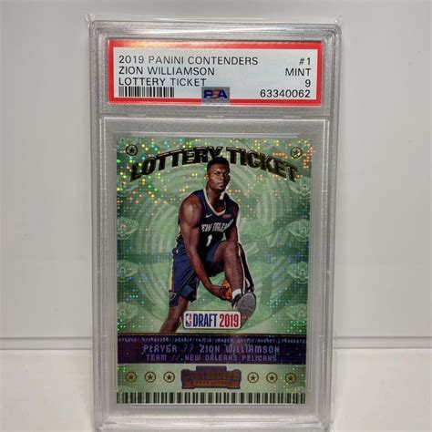 Yahooオークション 【 Psa 9 】 Zion Williamson Rc 2019 20 Panini