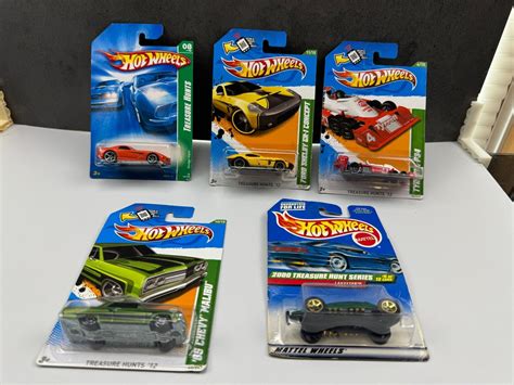 Hot Wheels Treasure Hunts Dodge Viper Ford Shelby Lakester Chevy Malibu