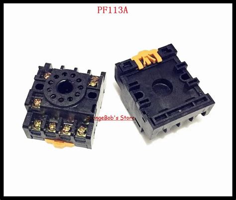 Pcs Lot Pf A Pin Relay Socket Base For Mk P I Jtx C H Cr A Jqx