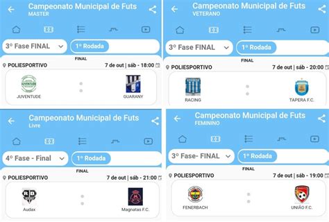 Definidos Os Finalistas Do Municipal De Futsal De Tapera Je Acontece