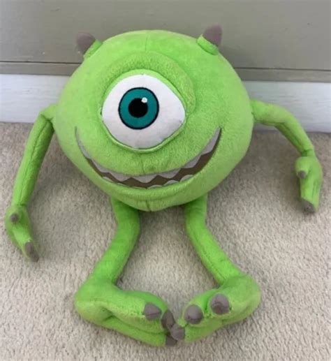 Disney Pixar 2000 Monsters Inc Mike Wazowski Plush Soft Toy Hasbro 12” £600 Picclick Uk