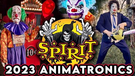 Spirit Halloween 2023 Animatronics