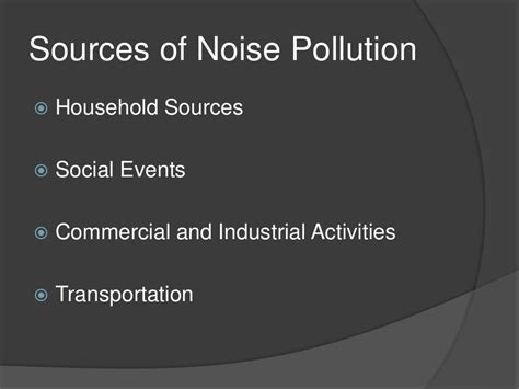 Noise pollution,sources,causes and effects